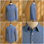 Premium Men's Cotton Printed Shirt | Luxury Cotton Shirt for Casual, Wedding & Party Wear