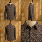 Premium Men's Cotton Printed Shirt | Luxury Cotton Shirt for Casual, Wedding & Party Wear