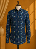 Premium Men's Cotton Printed Shirt | Luxury Cotton Shirt for Casual, Wedding & Party Wear