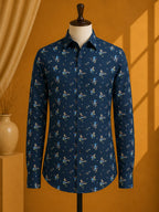 Premium Men's Cotton Printed Shirt | Luxury Cotton Shirt for Casual, Wedding & Party Wear