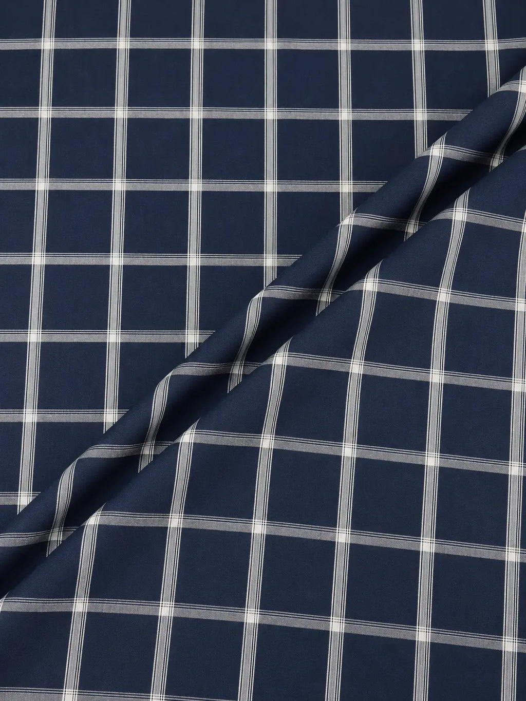 Premium Men's Cotton Shirt Blue Checks | Luxury Cotton Shirt for Casual, Wedding & Party Wear