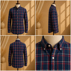 Premium Men's Cotton Shirt Checkered | Luxury Cotton Shirt for Casual, Wedding & Party Wear
