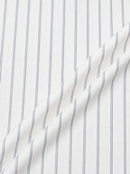 Premium Men's Cotton Shirt White Stripes | Luxury Cotton Shirt for Casual, Wedding & Party Wear