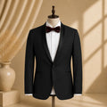 YATHOCHIT Premium Black Tuxedo Blazer for Men