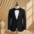 YATHOCHIT Premium Black Tuxedo Blazer for Men